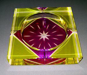 广州梦焕工艺美术品深圳供应 彩色烟灰缸批发零售与定制